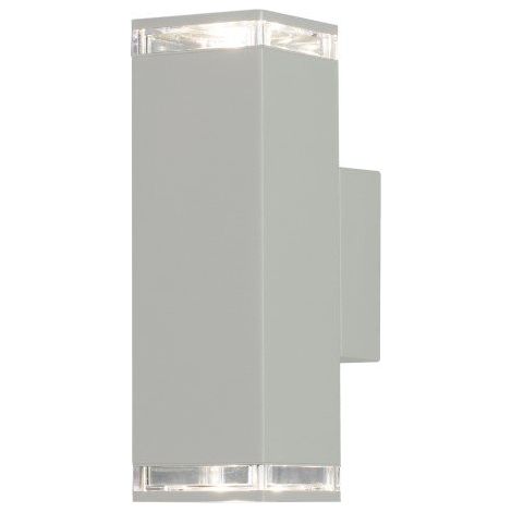 Konstsmide Pollux Applique Murale Extérieure Moderne Up Down Blanc 2x GU10, IP44 (1/3)