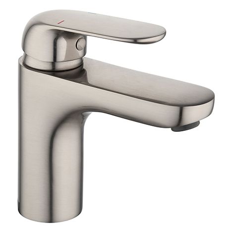 Edouard Rousseau – Mitigeur de lavabo inox DARMA – Aérateur économie d’eau 50% – Mécanisme cartouche céramique Ø 35mm – Vidage inclus – Installation facile (1/2)