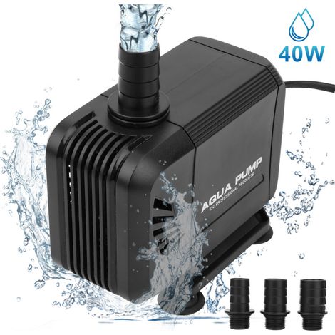 SWANEW Pompe de fontaine 40W 3000/h. pompe de bassin. pompe de fontaine. pompe de jardin. pompe à courant. pompe à filtre (1/5)