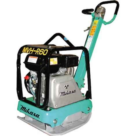 Imer – Plaque vibrante essence HONDA 3,5 CV – Moteur GX 120 – Poids 64 kg – Force centrifuge 15 KN pour compactage surfaces moyennes (1/3)