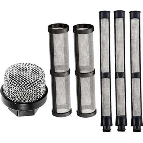 Ersatzfilter für Airless-Spritzgeräte 246385 246384 287032 - 3-teiliges Set, ersetzt Originalfilter, kompatibel mit professionellen Lackiermaschinen, hohe Leistung, langlebig. (1/5)