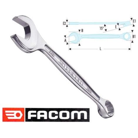 Facom 440.4H llave mixta cromada satinada 106 mm