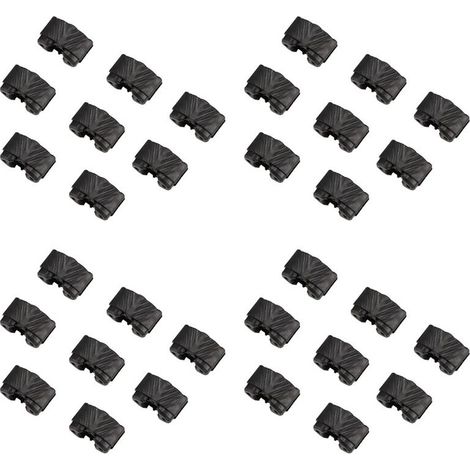 Adecuado para paquete de 32 clips de reparación de rieles de techo corredizo para automóviles, compatible con Megane 3 918066133R 7701209744 (1/4)