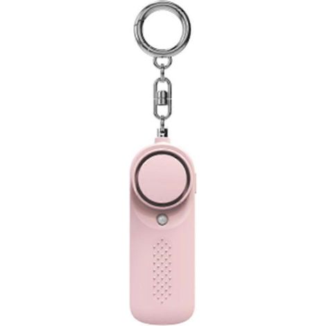 Alarme personnelle pour femmes, sirène puissante de 130 dB, porte-clés avec lumière LED, homologuée par la police. (1/5)