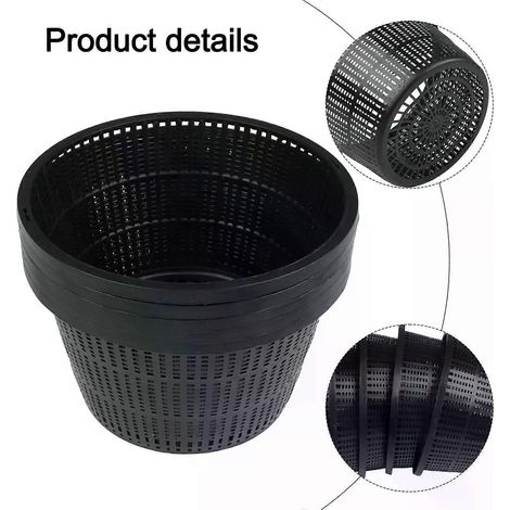 Gartennetz-Set, 5-teilig, 12,7 cm hoch, für Wasserpflanzen geeignet, mit engmaschigem Netz, vielseitig einsetzbar (1/4)