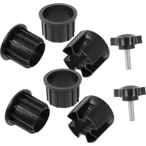 Lot de 8 pièces rechange pour couteaux cuisine en silicone noir meubles lors des fêtes (1/5)