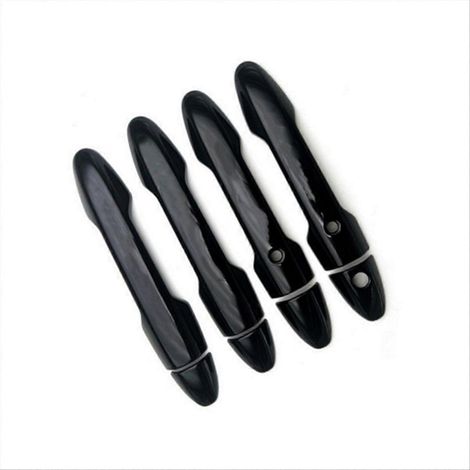 Embellecedor de cubierta de manija de puerta exterior para automóvil Freed 2024, color negro. (1/5)