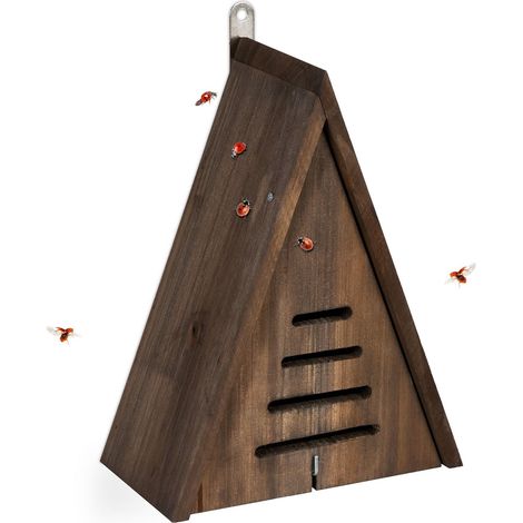 Casetta triangolare per coccinelle