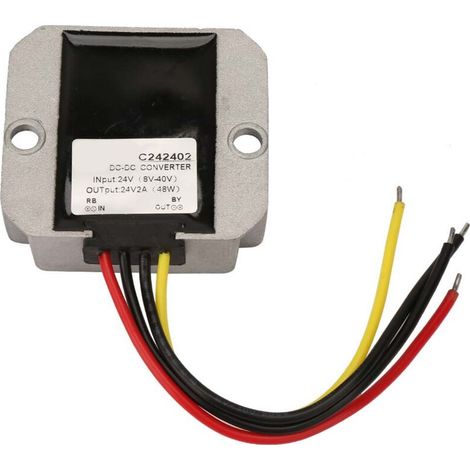 Convertisseur abaisseur 8-40V à 24V 2A, Module régulateur de tension Boost Buck (1/5)