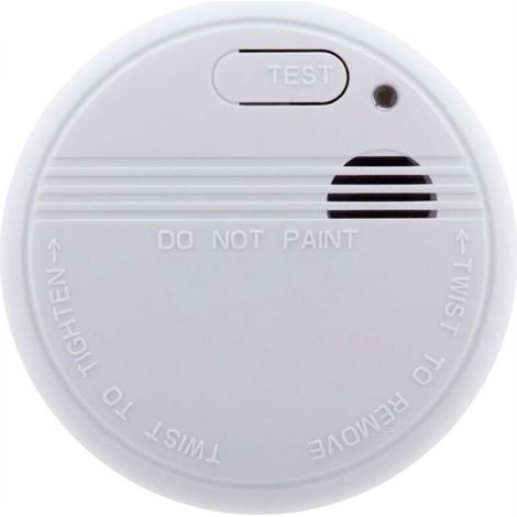 Smoke Detector - 5-Year Warranty - 3-Year Battery Life - Comes with Battery and Installation Accessories (1/5)