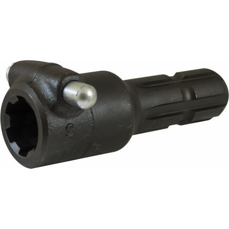 Prolongateur acier Prise de Force 1" 3/8 Z6 - 1" 3/8 Z6 à poussoir