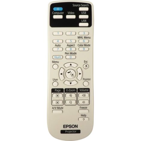 Télécommande Epson d'origine (1613717) (1/3)