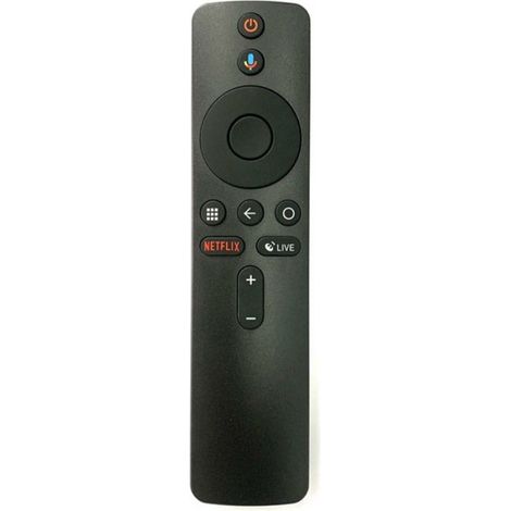 Télécommande Bluetooth - Pour Xiaomi Mi Box S - Commande Vocale - LED - Universelle - Noir - 1 Pièce (1/4)