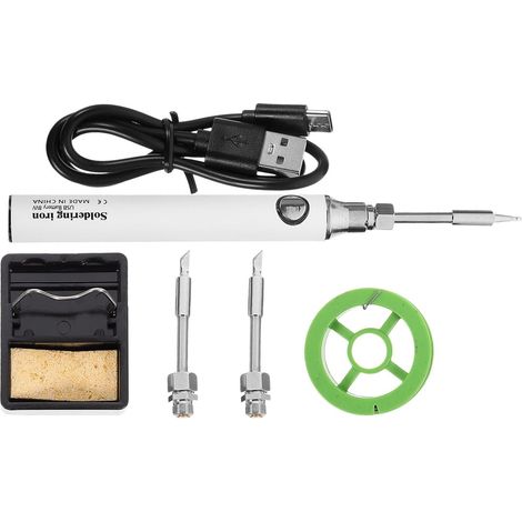 Outil de soudage portable USB 5V sans fil avec boîtier en alliage d'aluminium pour la réparation (1/5)