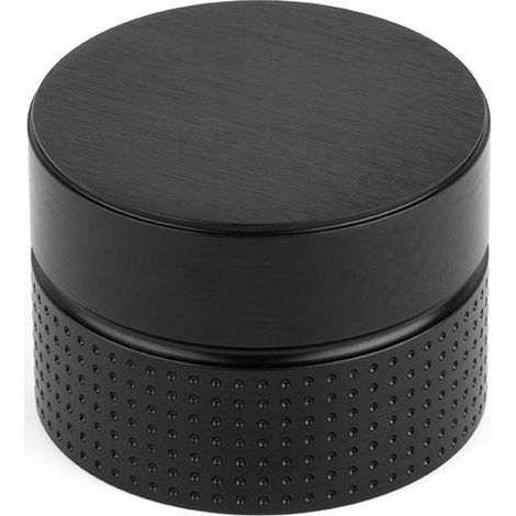 VIEFE pomo aluminio point ø40 negro cepillado , 0UNIDADES