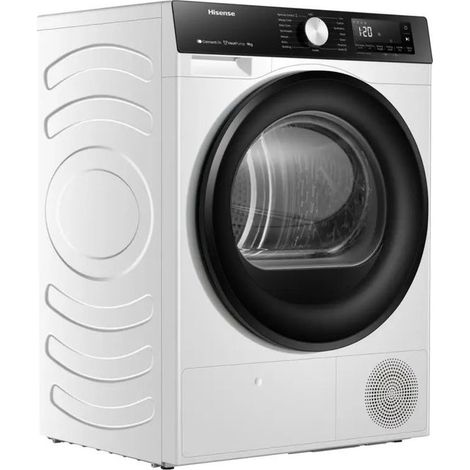 Hisense DH3S902BWCC asciugatrice Libera installazione Caricamento frontale 9 kg Bianco
