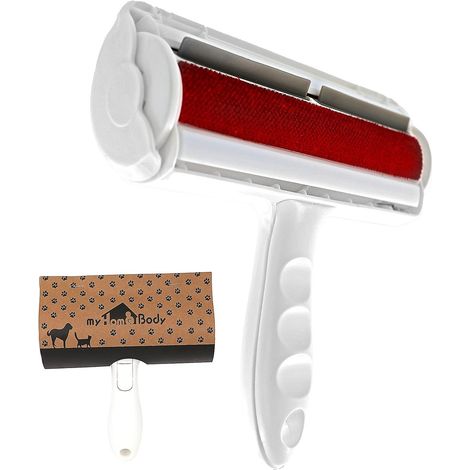 Rouleau anti-poils d'animaux  Rouleau anti-poils réutilisable pour chiens et chats (1/5)