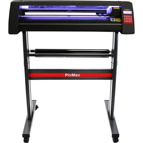 Plotter da Taglio Vinile Macchina per Taglio e Incisione Insegne Etichette Guida Laser - Abbonamento 12 Mesi Software Signcut Pro - LED - 720mm - Compatibile Mac