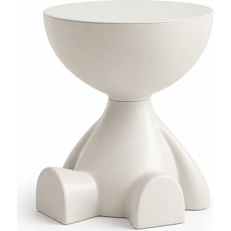 Table d'appoint [Marque] [Modèle] design ludique plateau rond 37cm hauteur 41cm pour salon et chambre Maison (1/5)