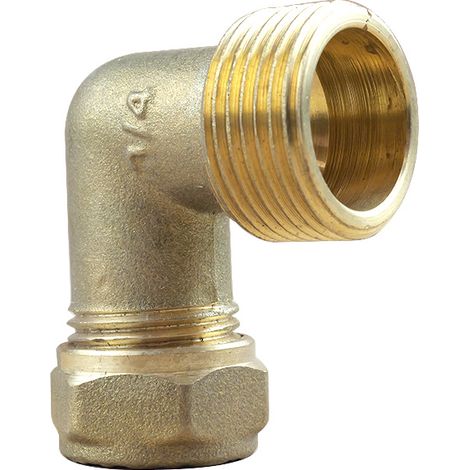 Coude bicone 3/4" (20/27) Mâle - Cuivre Ø16 - Arcanaute (1/4)