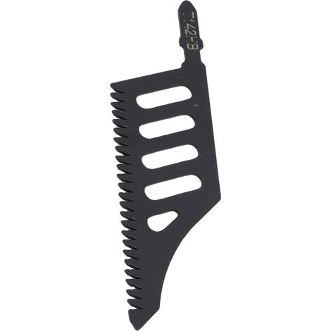 Lame de scie alternative 5 pièces à courbe irrégulière, en acier à haute teneur en carbone, 2 dents par pouce, pour panneaux tendres, contreplaqué et panneaux de fibres. (1/5)