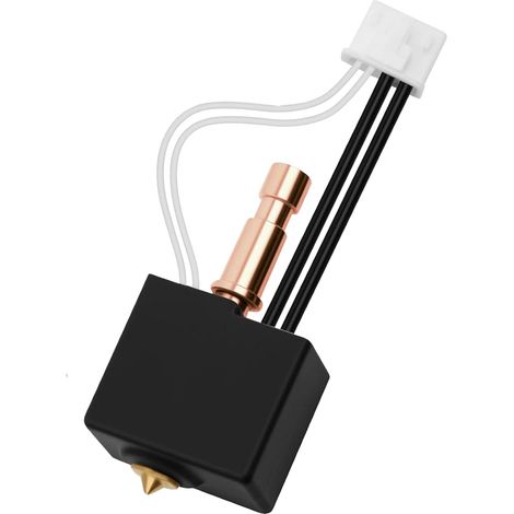 CCYKXA S1 Hotend Bi-Métal Heatbreak 0.4mm en Laiton Tête d'Impression 3D-avec Chaussette en Silicone-Compatible with ANYCUBIC Kobra S1/Kobra S1 (1/5)
