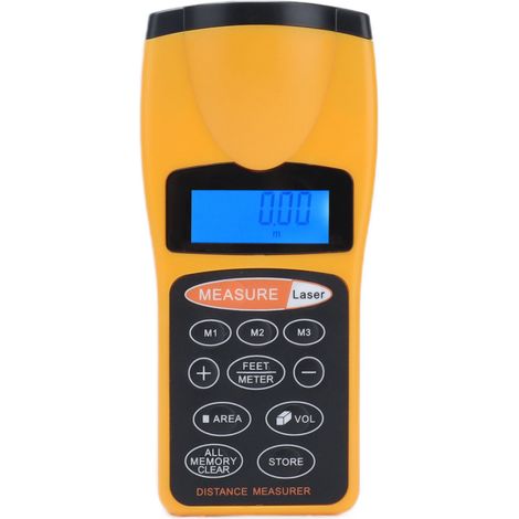Distance Measure Meter Handheld Ultrasonic Meter Laser Range Finder Distance Measuring Instrument