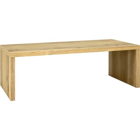 Table basse 120x60x40 cm décor chêne - JULAN