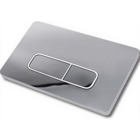 Plaque Déclenchement Mat pour Sigma, UP300/320 Chromé-Cercle Argenté (1/5)