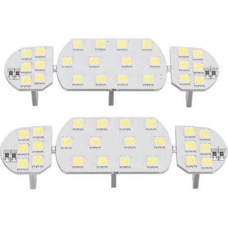Panneau lumineux de lecture pour plafonnier de voiture, 48 LED, éclairage blanc, en remplacement des modèles Peugeot 30008, 4008 et 308. (1/5)