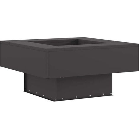 Braises noires 60 x 60 x 30 cm Acier (1/5)