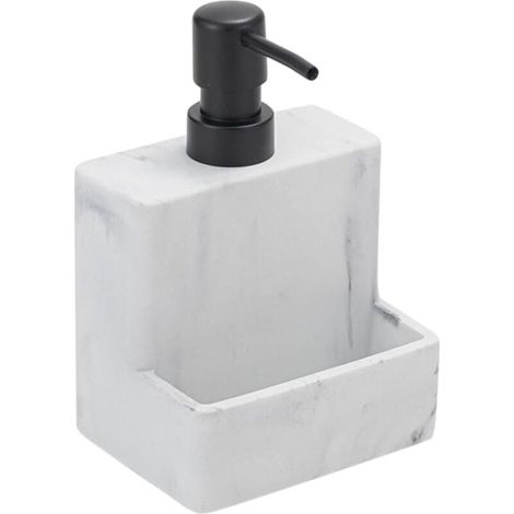 Botella dosificadora rellenable con bomba para lavavajillas, baño u oficina, 300 ml (1/4)