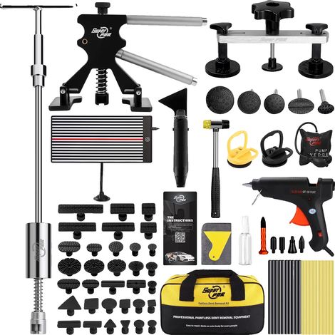 Autodellen Reparaturset, einschließlich Saugnapf, vielseitige Werkzeuge, Deluxe Set 82PCS (1/2)