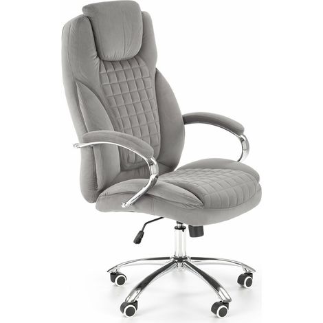 Silla de oficina Houston 1387, Gris, 116x67x76cm, Con reposabrazos, Con ruedas, Mecanismo de la silla: Inclinación (1/5)