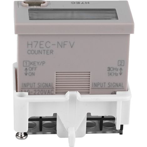 H7EC NFV AC 110-220V Digitaler Stromzähler mit 8-stelliger LCD-Anzeige (1/5)