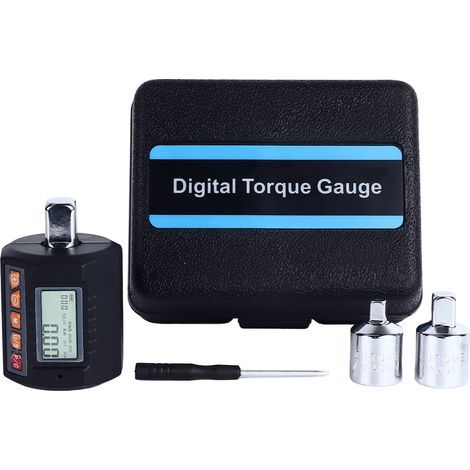 Compteur de Torsion à affichage numérique, alarme sonore et lumineuse, adaptateur de clé Portable précis pour la réparation de voiture à domicile 200N.m (1/5)