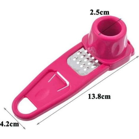 Hachoir manuel,Mini rape vidéo pour la cuisine,excellent zeste de citron,rape à noix de muscade,outils de coupe de - Red[E467269]