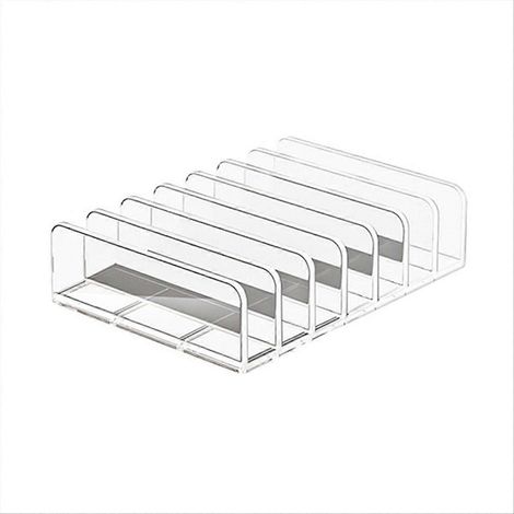 Aufbewahrungsständer aus Acryl für CDs/DVDs, geeignet für mehrere Datenträger. (1/5)