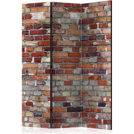 Paravent 3 Volets "Urban Brick" 135x172cm (1/2)