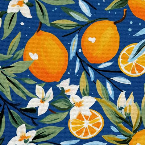 Tela decorativa para exteriores Oxford - Motivo frutal  DX6150 (1/5)