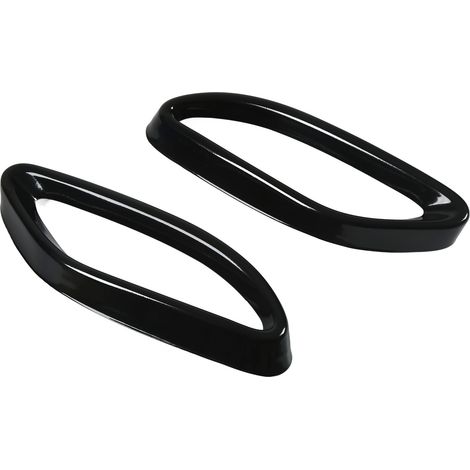 Jeffergarden Embout d'échappement en acier inoxydable noir brillant de remplacement pour MercedesBenz Classe C GLCClass Classe B (1/5)