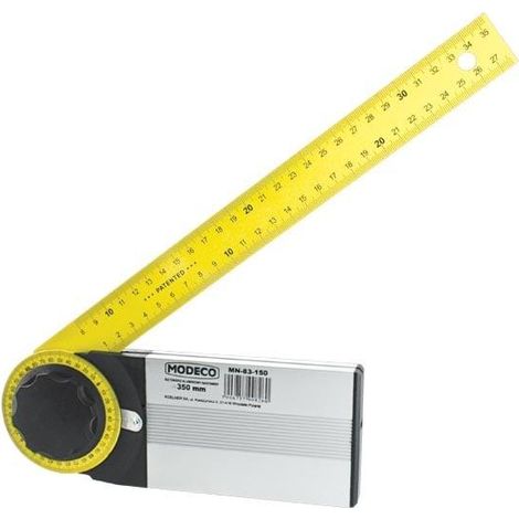 Escuadra de aluminio ajustable Modeco 33,5 x 750 mm