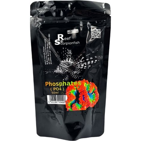 Fosfati per pesci scorpione di barriera PO4+ 50ml fosfati per acquari marini