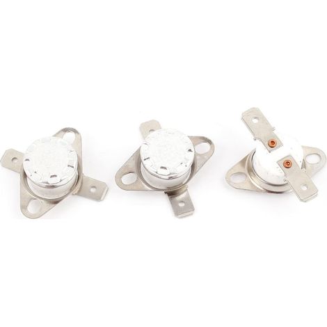 KSD301 Thermostat - 3er-Pack - Keramik und Aluminium - 150°C NC - Für Haushaltsgeräte