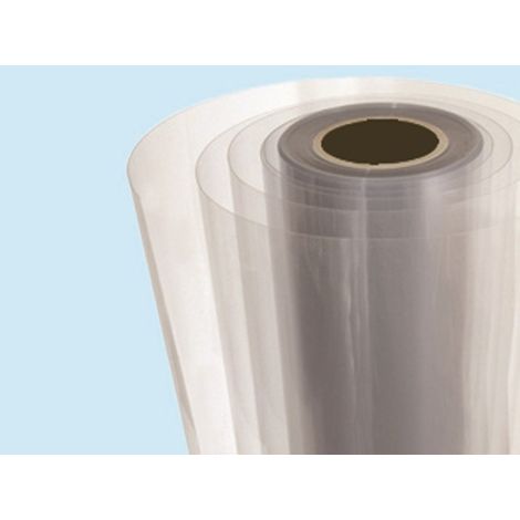 Foglio in pvc trasparente 100h spessore 0,5 mm 10 metri - vetronova