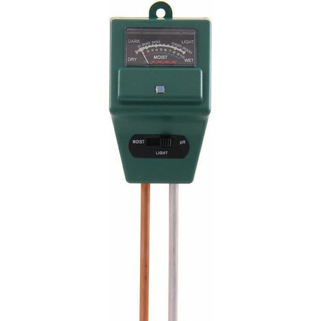Soil PH Tester 3 in 1 Soil PH Tester Soil Tester Kit Plant Moisture Tester PH Soil Meter Soil for Flower/Grass/Plants/Garden/Farm/Lawn (1/5)