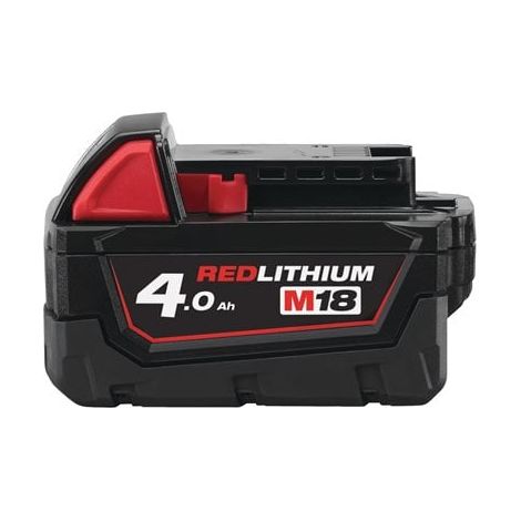 Batteria 18V Li-Ion 4.0 Ah RED LITHIUM M18 B4 - MILWAUKEE 4932430063
