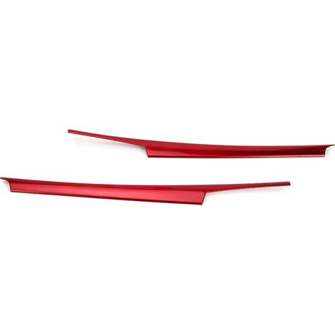 2pcs Garniture Latérale de Console Centrale Conduite à Gauche Compatible Mercedes Classe C 2007-2013 Bordeaux (1/3)