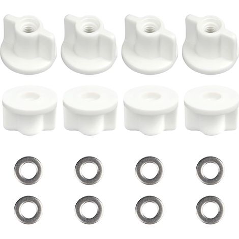 6 Sets Toilet Seat Nuts (1/5)