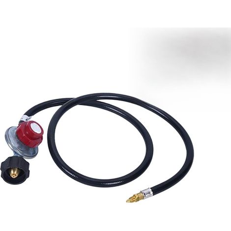 Régulateur de gaz 0-20 Psi réglable pour Churrasco Acampamento Fácil d'installation Com (1/5)